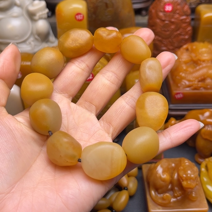 寿山石印石小**@题材：工艺品