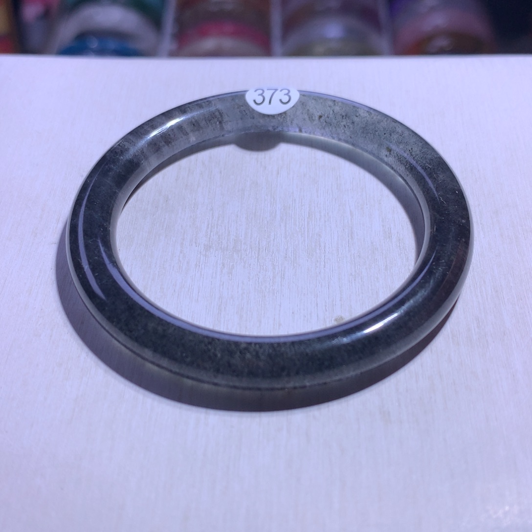 银S925镶嵌手镯水晶黑草莓50.8圈373