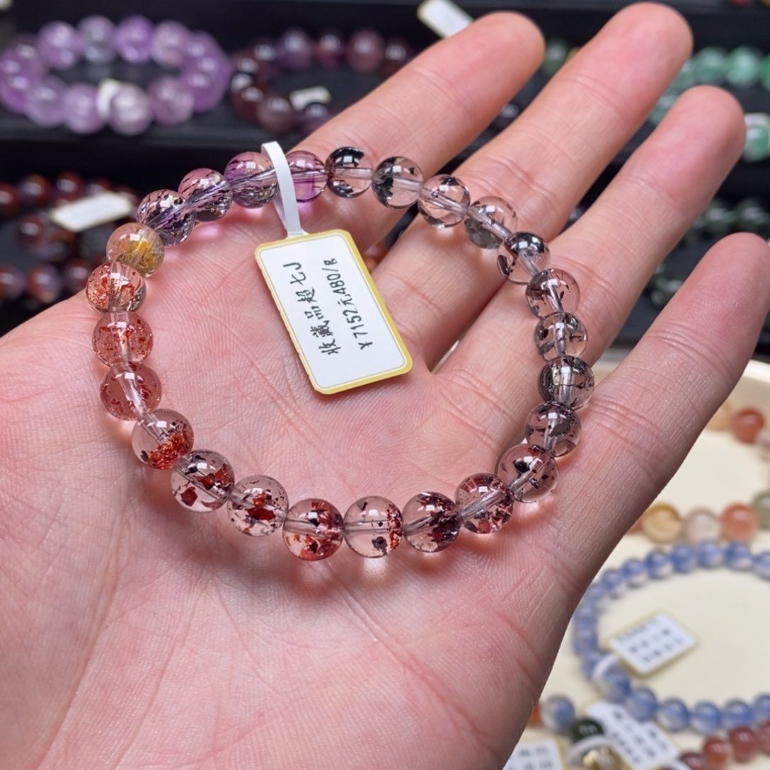 水晶手串未镶嵌手串7.2