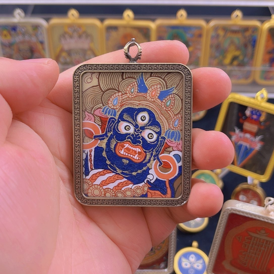 青海热贡纯手绘唐卡