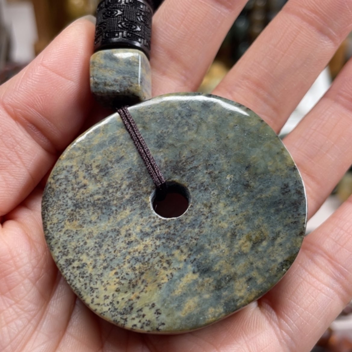 【闪购商品】岫岩河磨玉（透闪石质玉）手把件未镶嵌