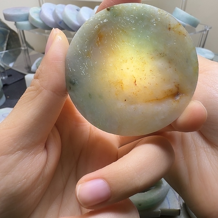 翡翠裸石缅甸翡翠