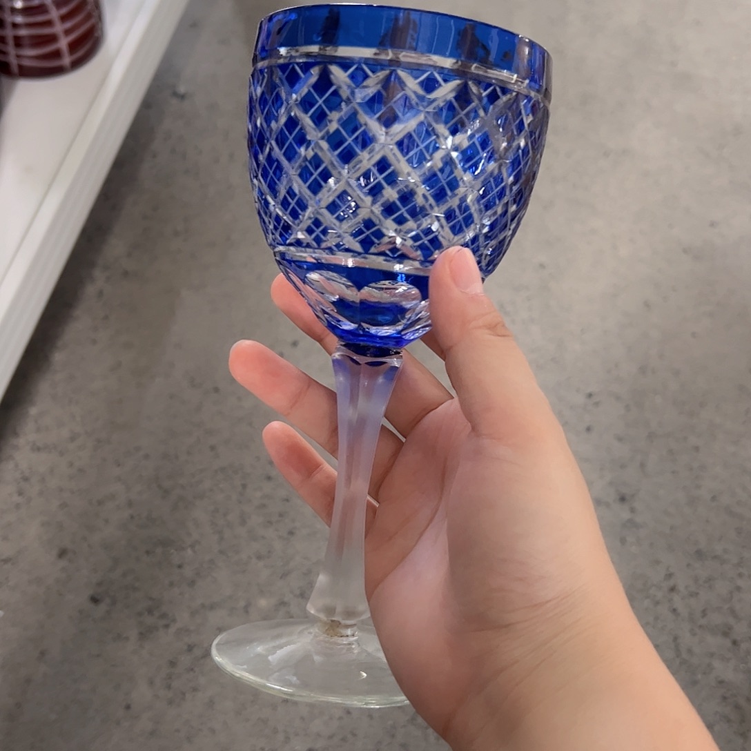 手柄款水晶玻璃如图一个