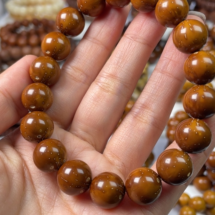 紫金鼠手串12.5尺寸大瑕疵款