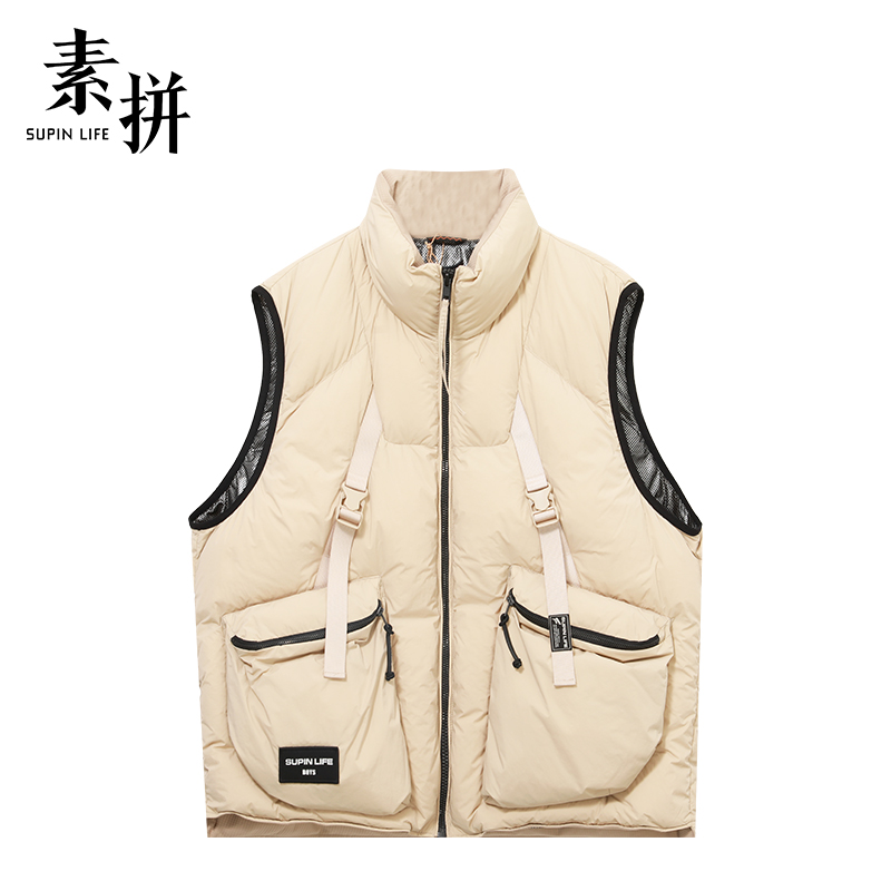 素拼马夹SPAYM357637AM-SPAYM357637BM