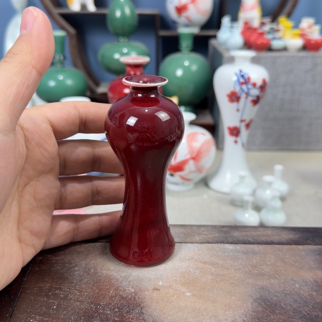 陶瓷手工小花器摆件