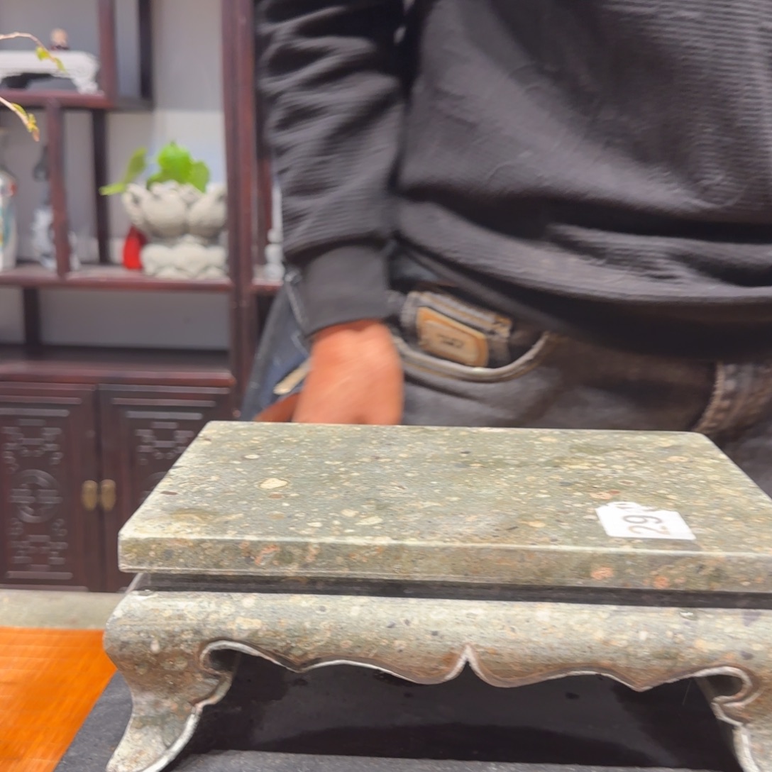 砖雕茶园石抛光底座