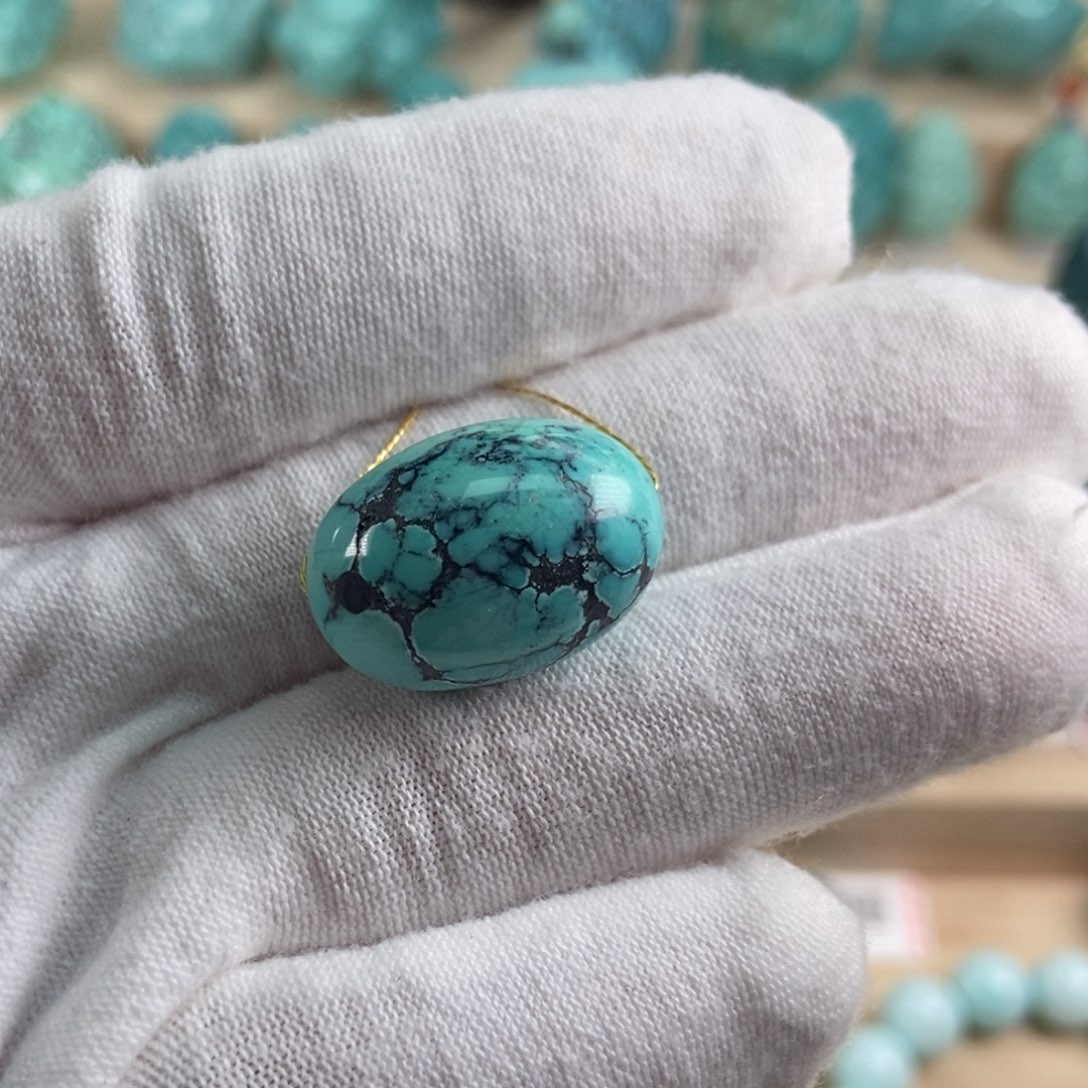 绿松石珠宝奇石未镶嵌陌*