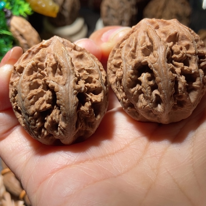 把件文玩核桃东北楸子小雪29瑕疵