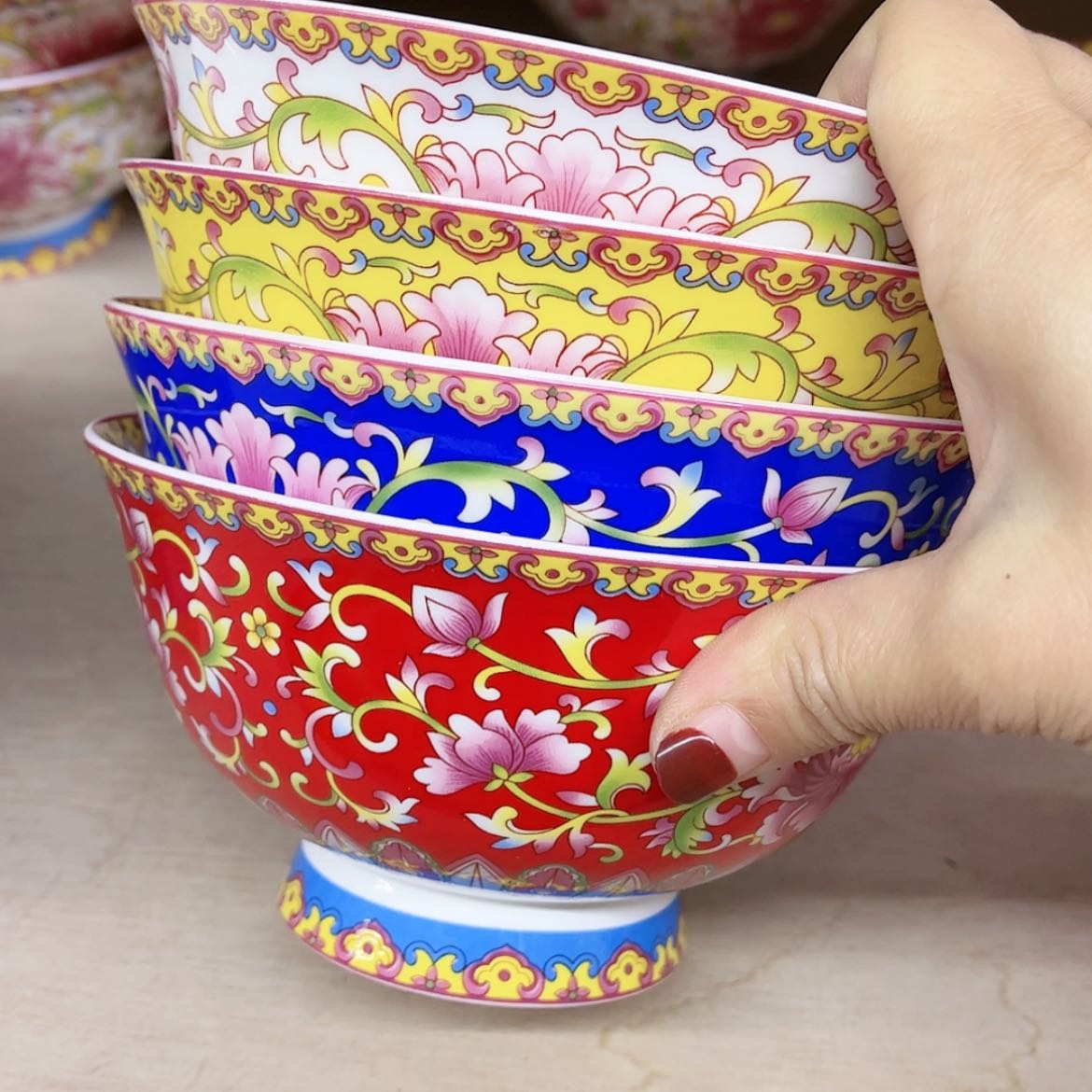 【闪购商品】骨瓷6寸4个…………………………