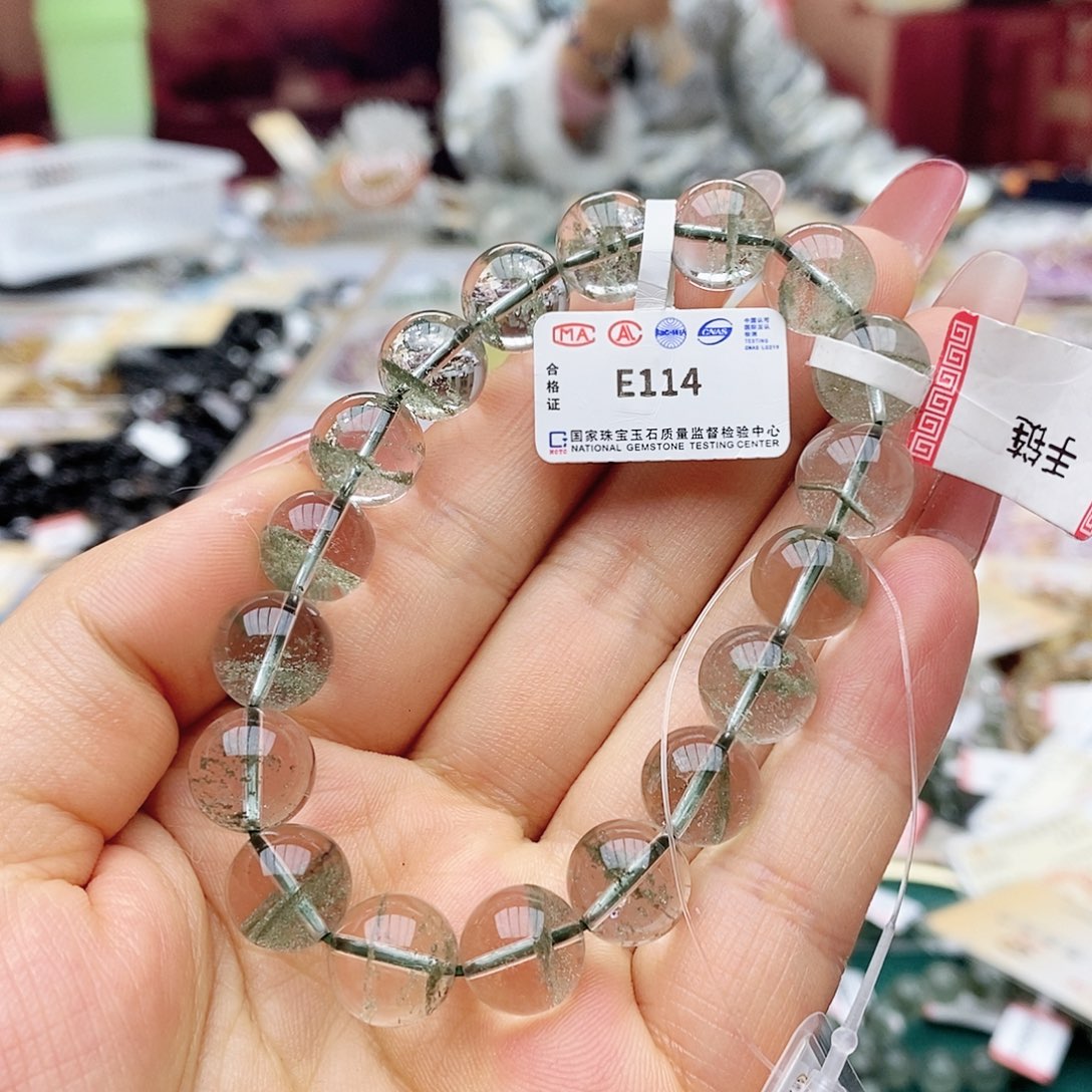 水晶手链未镶嵌E114千层11m