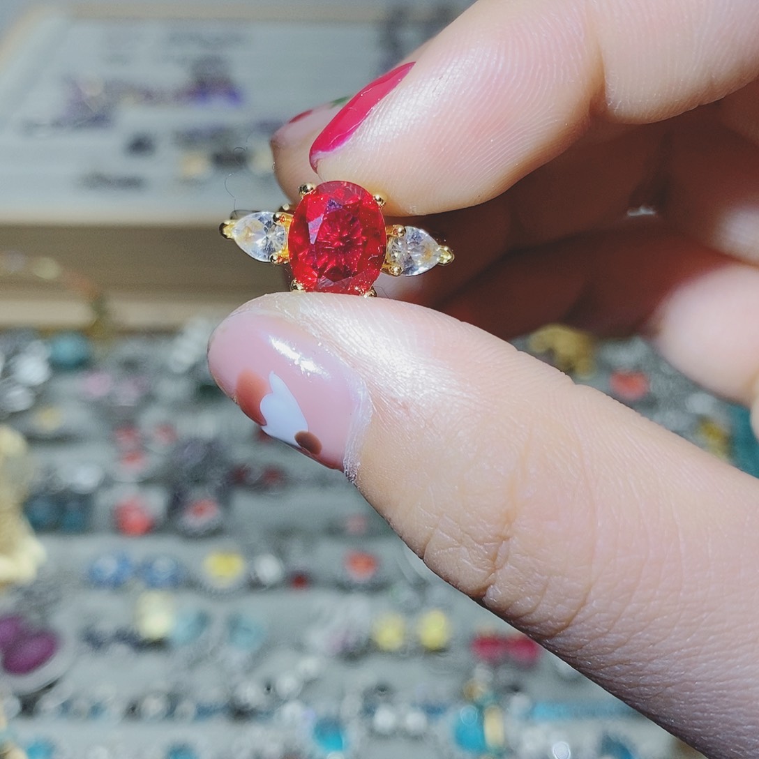 【闪购商品】托帕石耳饰银S925镶嵌