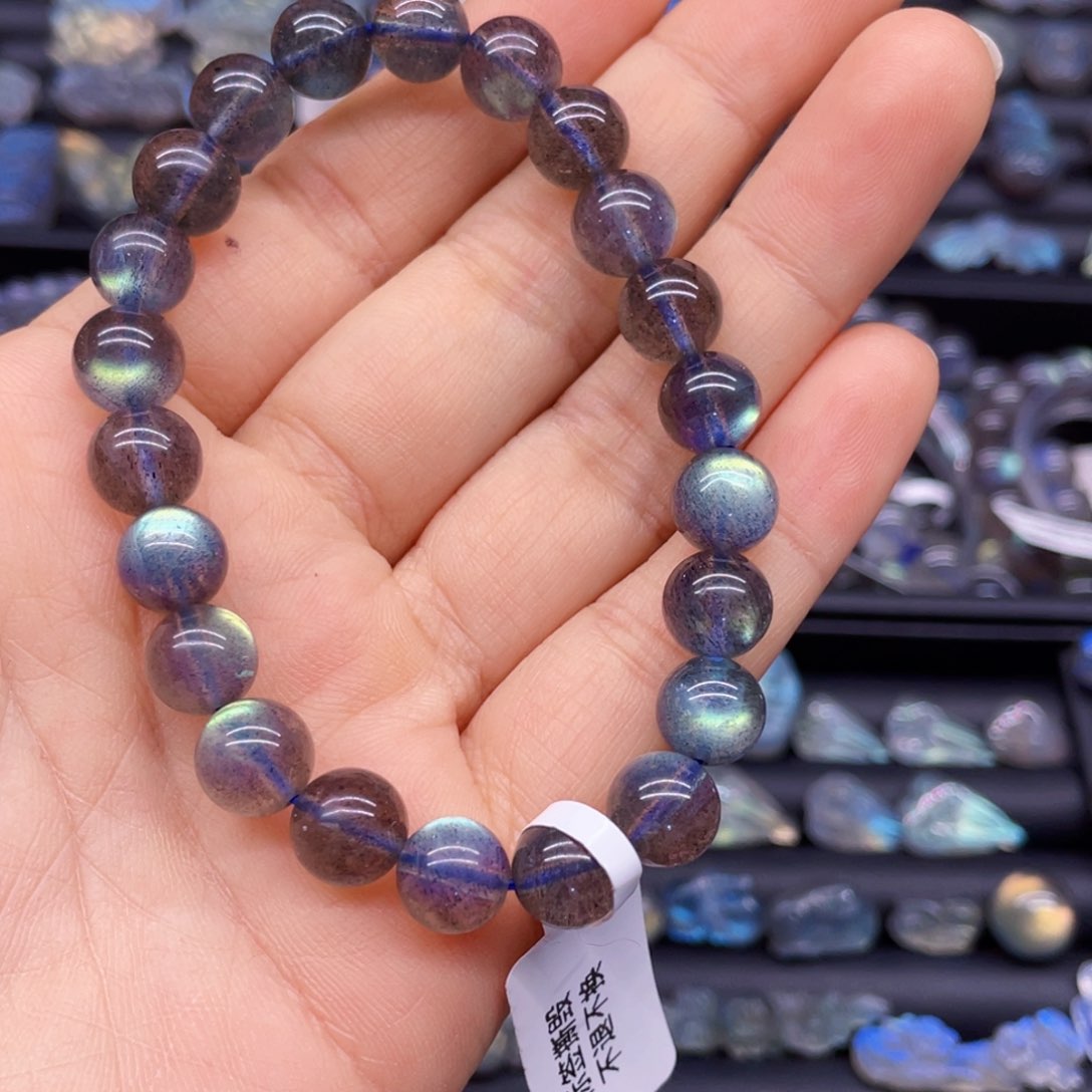 长石手串未镶嵌春**猫8.6左右