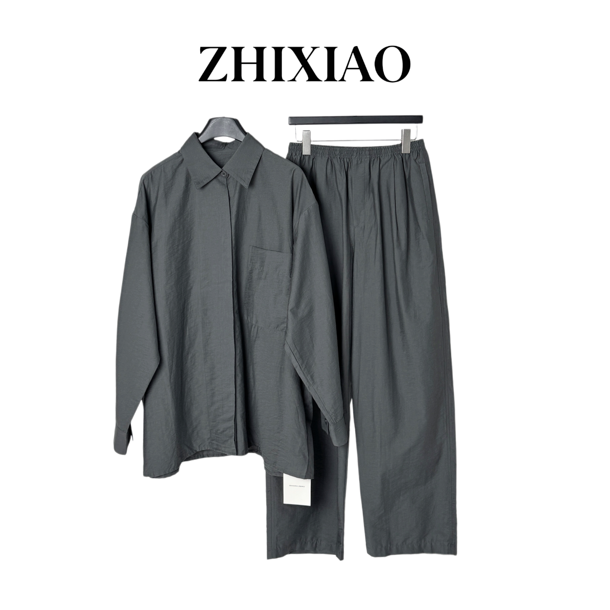 【ZHIXIAO】秋冬新款：长袖衬衣套装0136