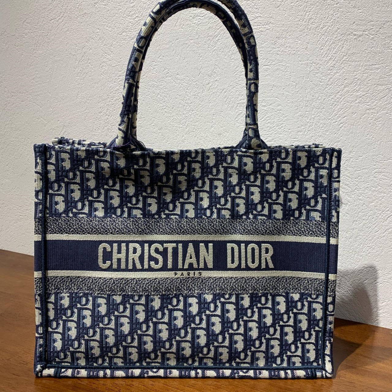 99新 DIOR/迪奥 老花托特 中号 经典百搭手提包