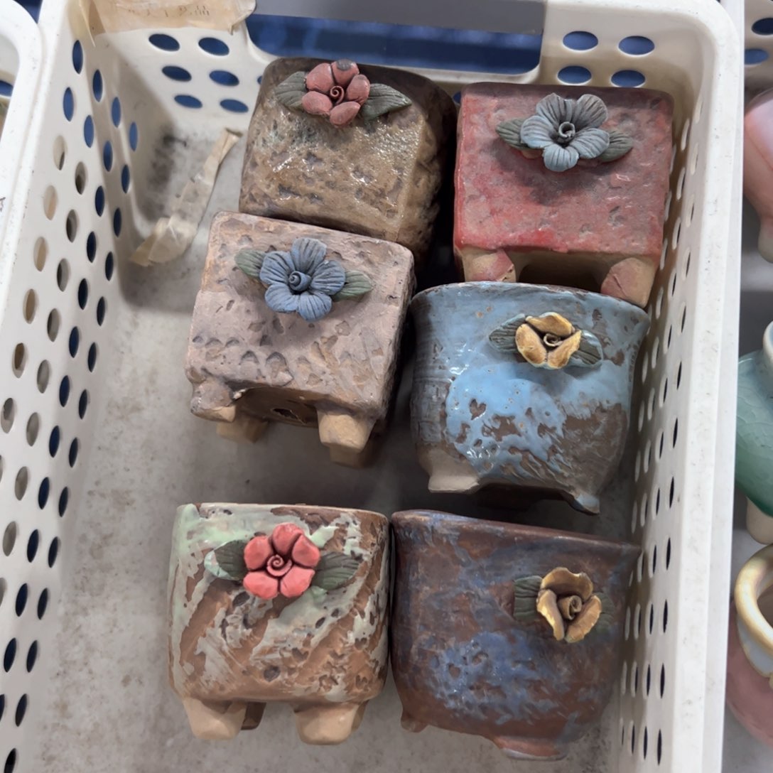 陶瓷多肉小花盆@@43