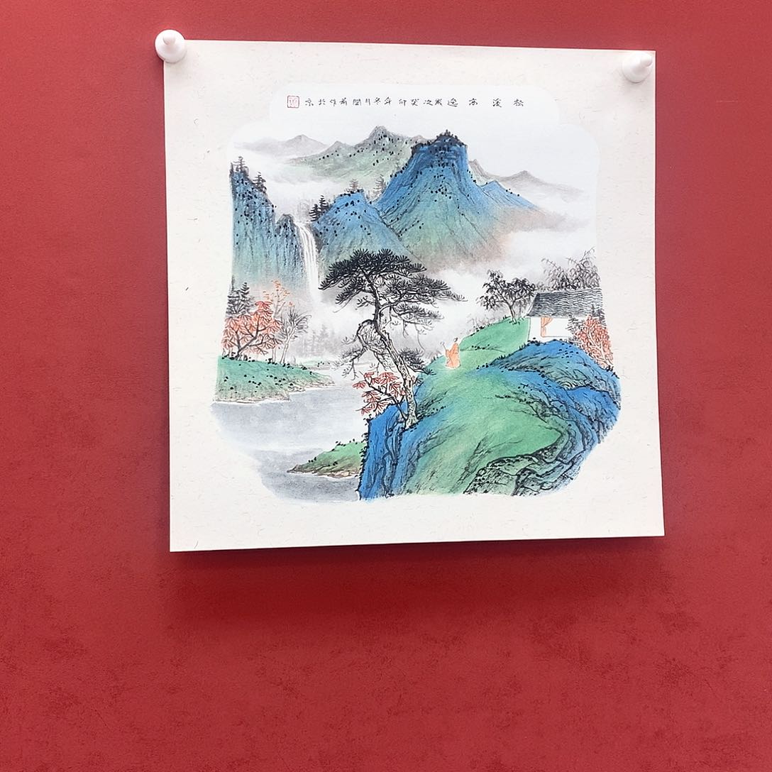 国画国画作品欣赏三尺斗方