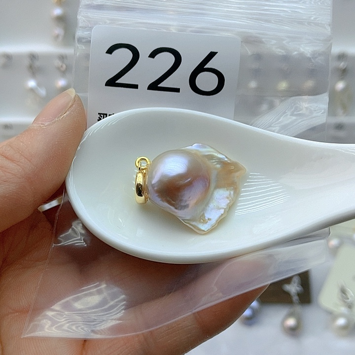 淡水珍珠颈饰银S925镶嵌