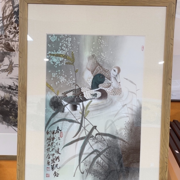 国画李川浦花鸟精品