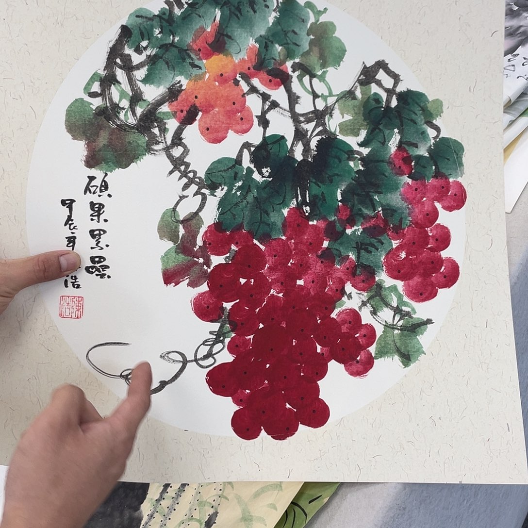 国画纯手字画宣纸