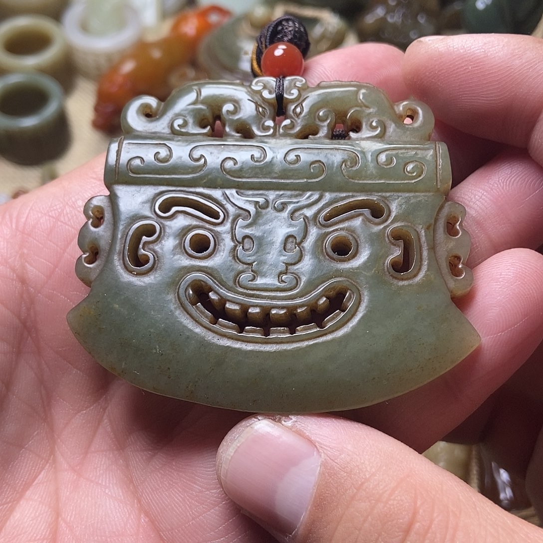 和田玉挂件未镶嵌