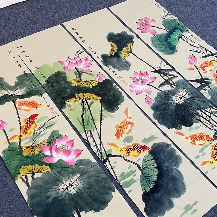 国画手绘国画作品欣赏