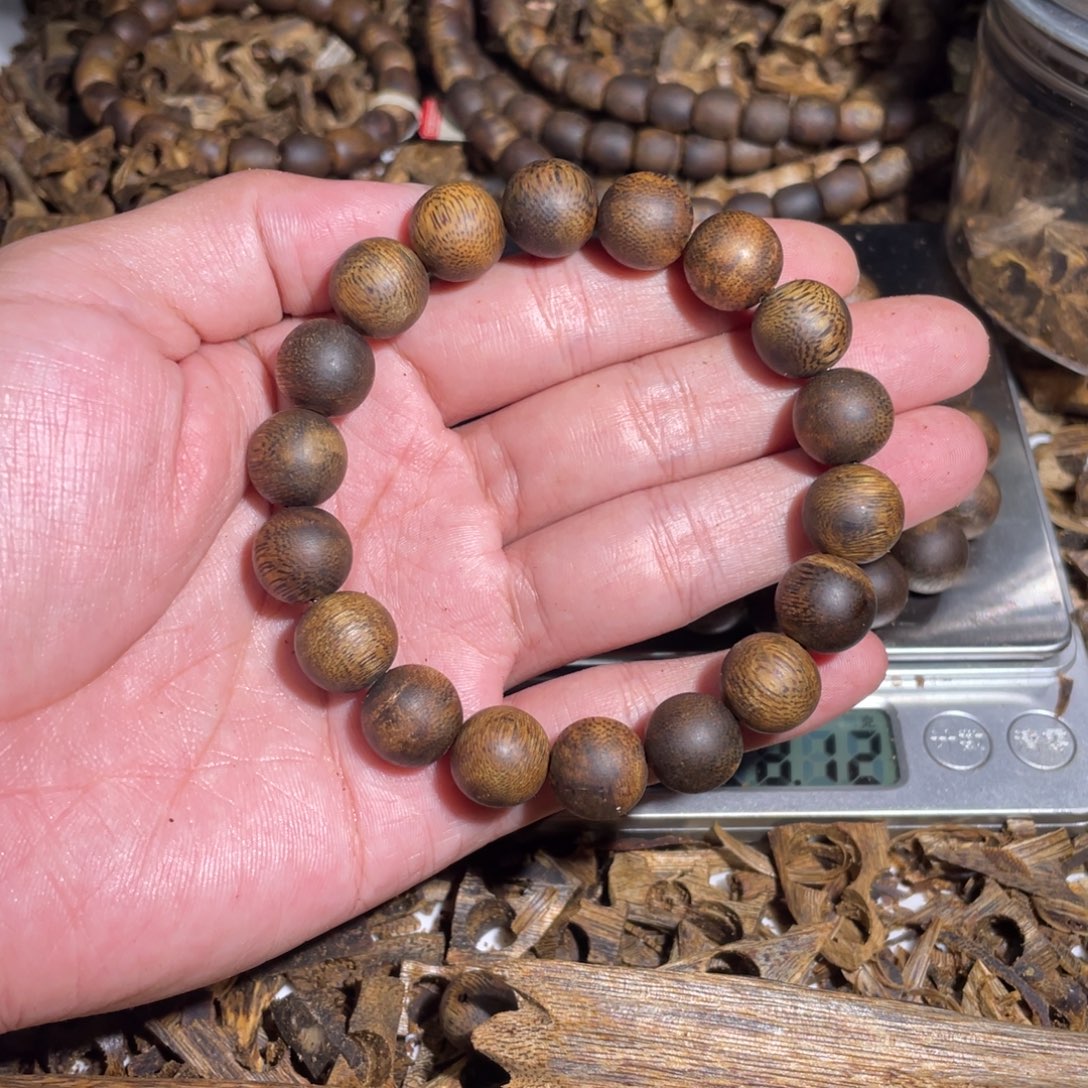 沉香手串奇楠沉香手串1.2