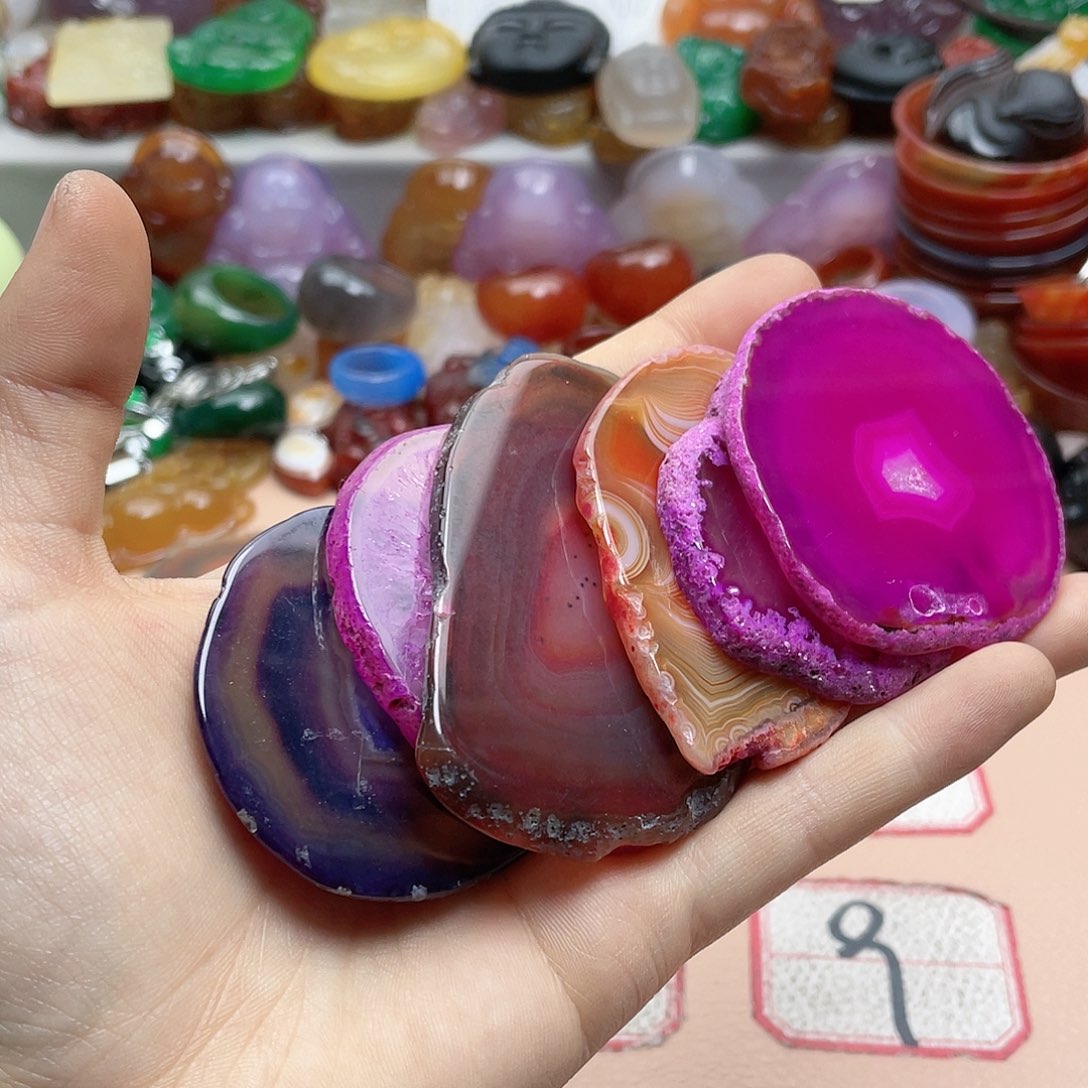 玛瑙/玉髓颈饰合金春****?