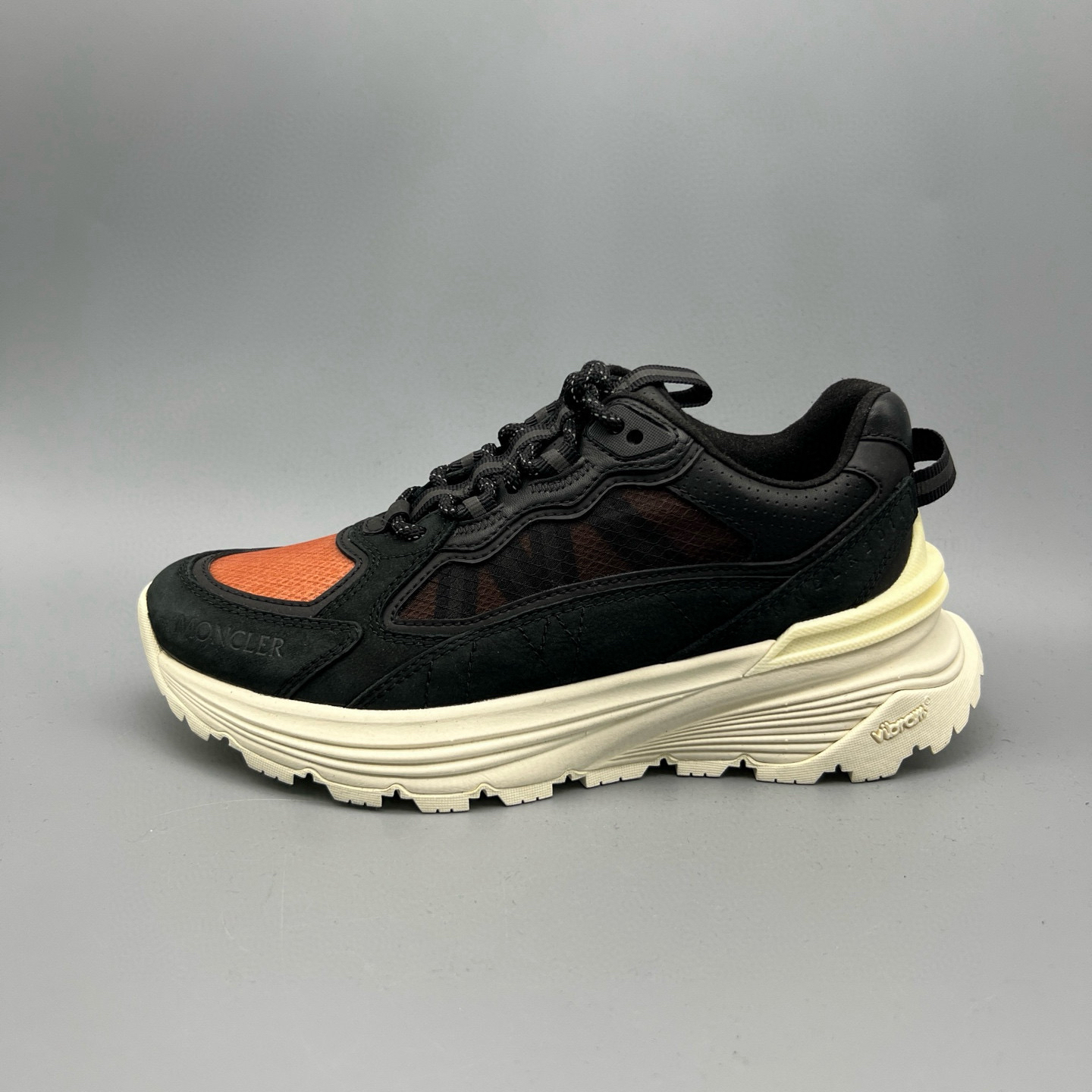 MONCLER/蒙口 mo021 黑橙色运动休闲鞋 时尚潮流 