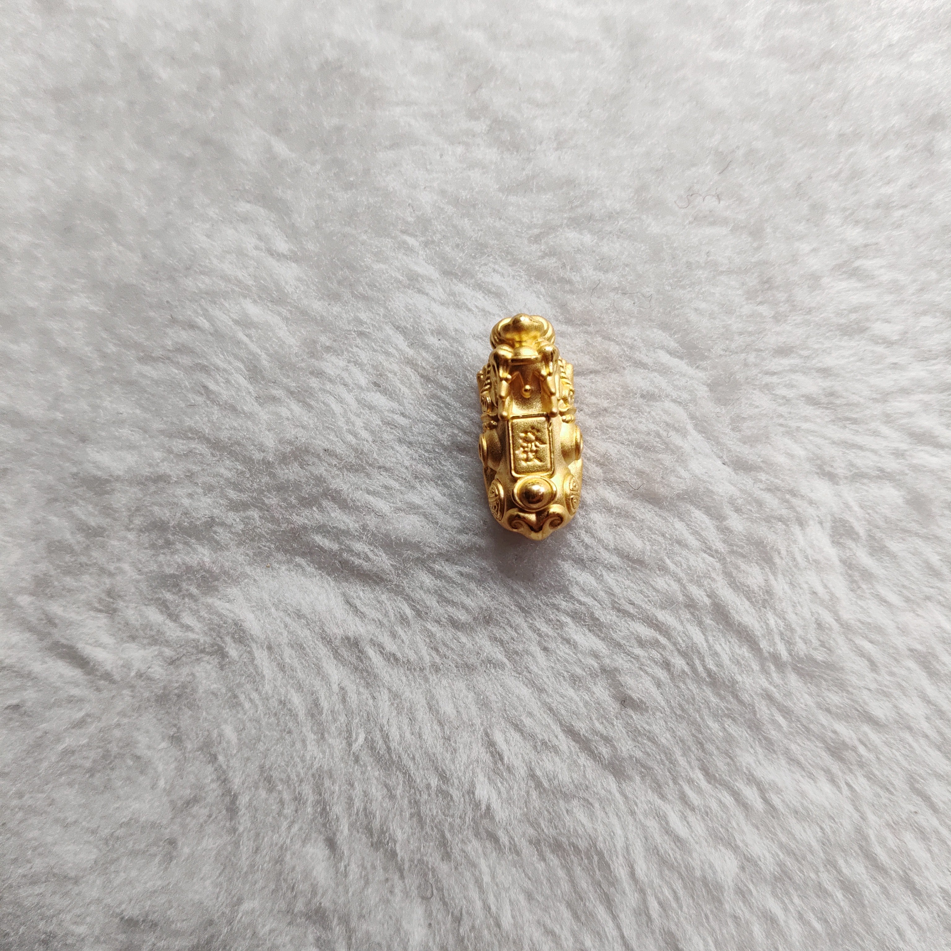 金元宝足金999貔貅珠子首饰