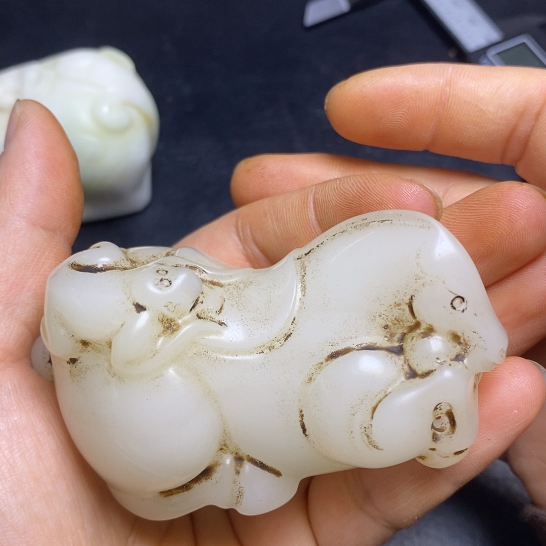 吊坠白玉菩提精品玉