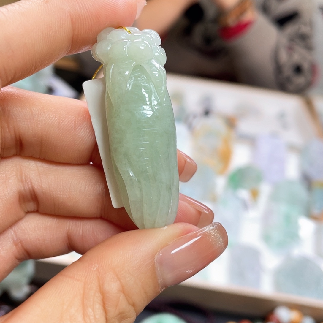 翡翠吊坠(不含链)未镶嵌