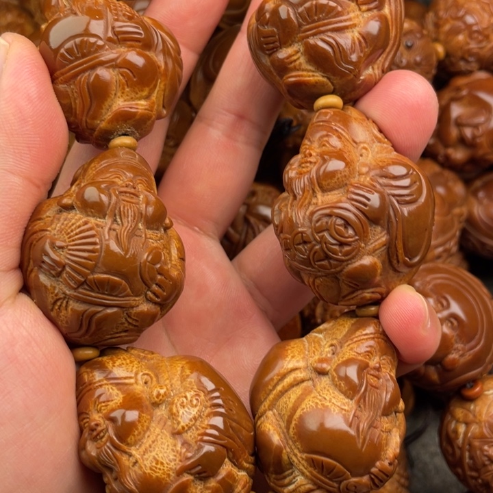 雨***立吊坠橄榄核橄榄核