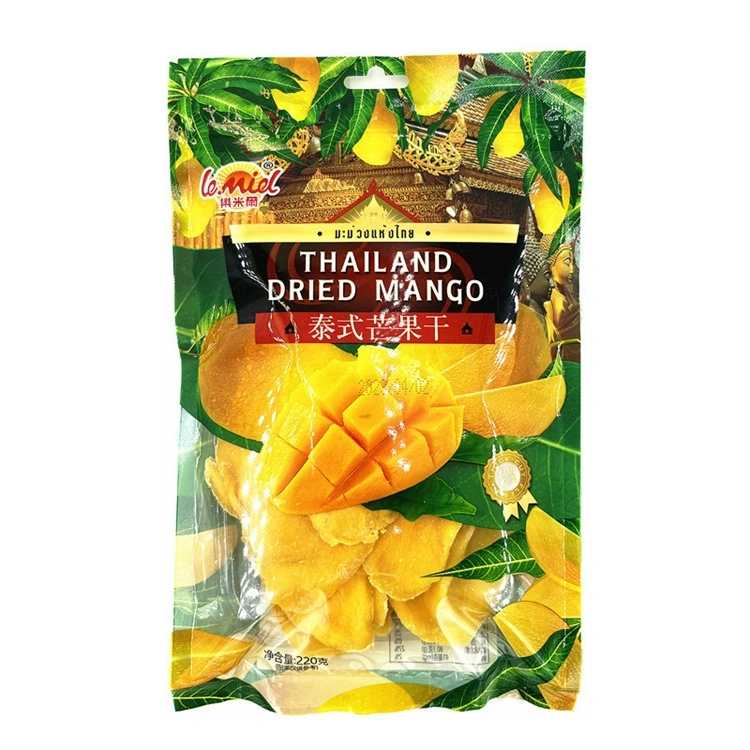 樂米爾乐米尔新鲜整条芒果干袋装开胃蜜饯果脯零食