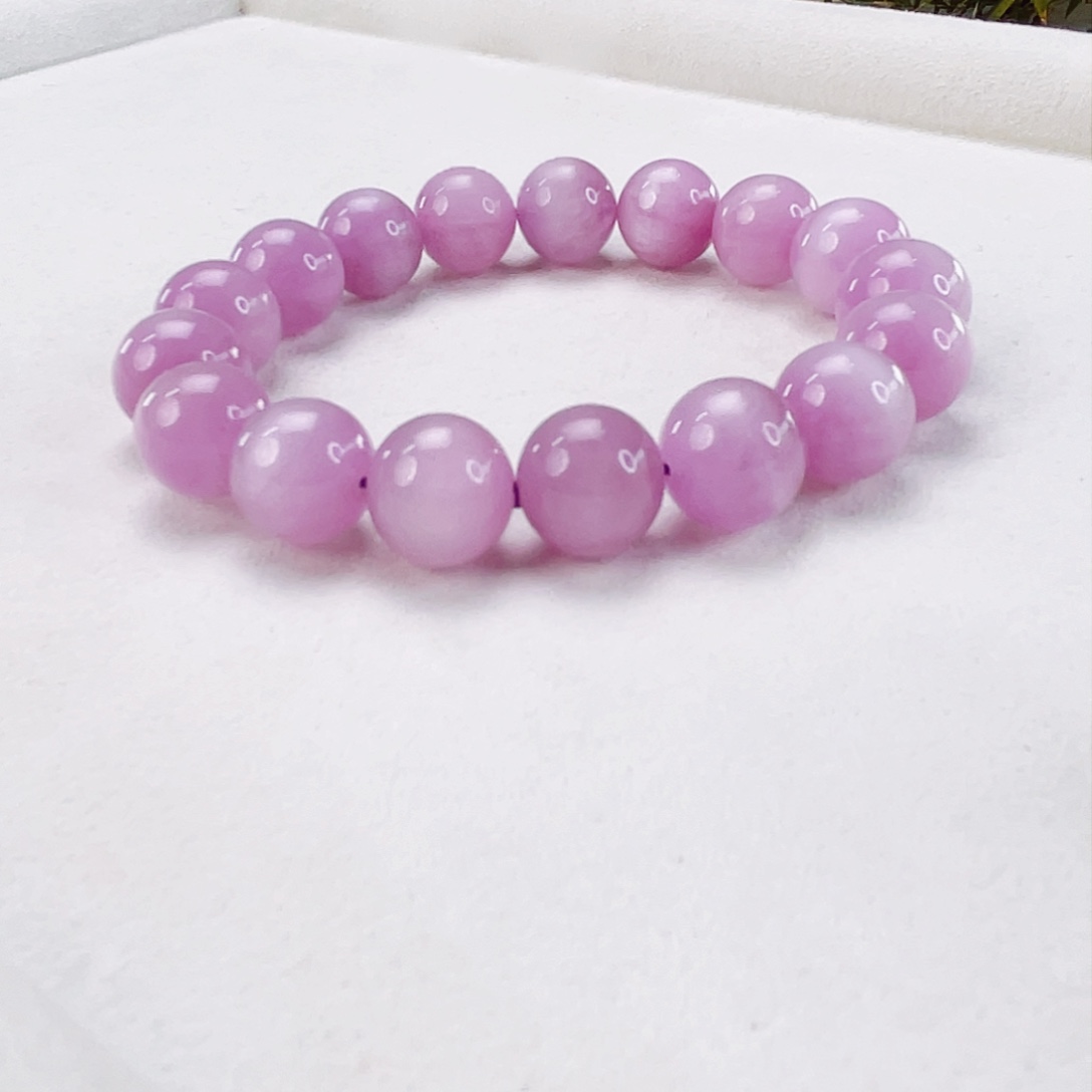 辉石手链未镶嵌紫锂辉11.7