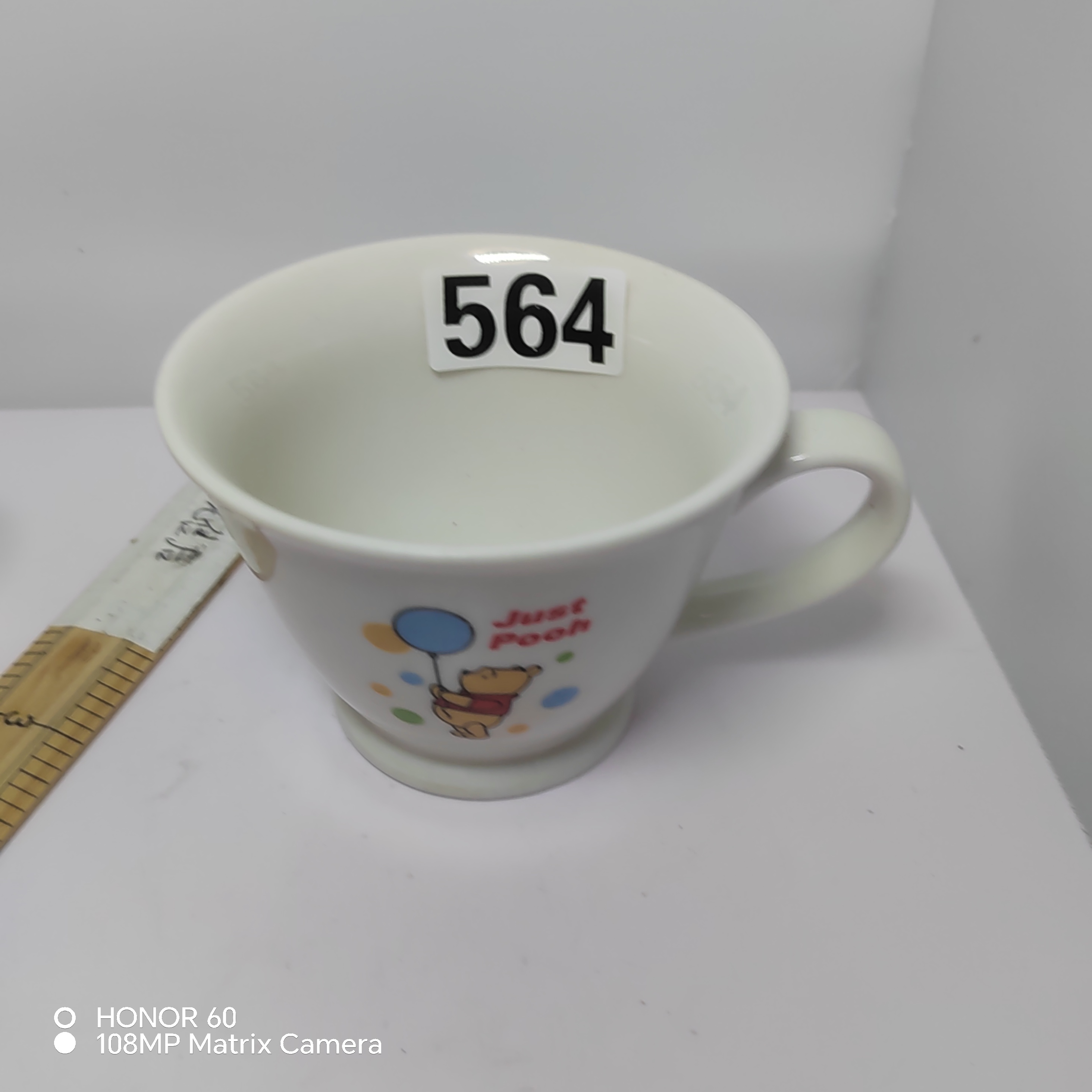 日本回流，迪士尼，小熊马克杯，全品无磕碰，默认微瑕谨慎参拍