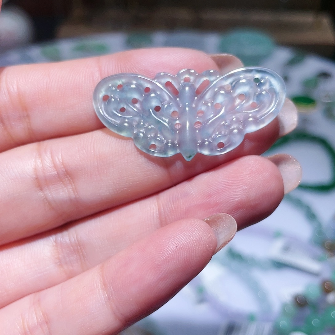 翡翠未镶嵌颈饰天然翡翠