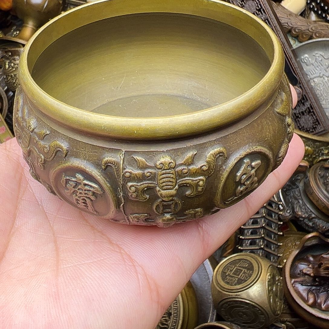 精品铜器精美文玩摆件