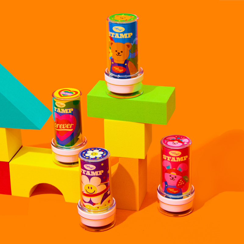 卡通装饰印章迷你印章高颜值创意礼物可爱印章表情包印章手帐印章