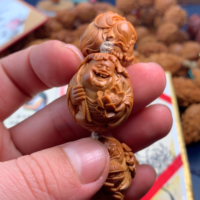 【闪购商品】橄榄核手串/手链J****Z弥勒手串