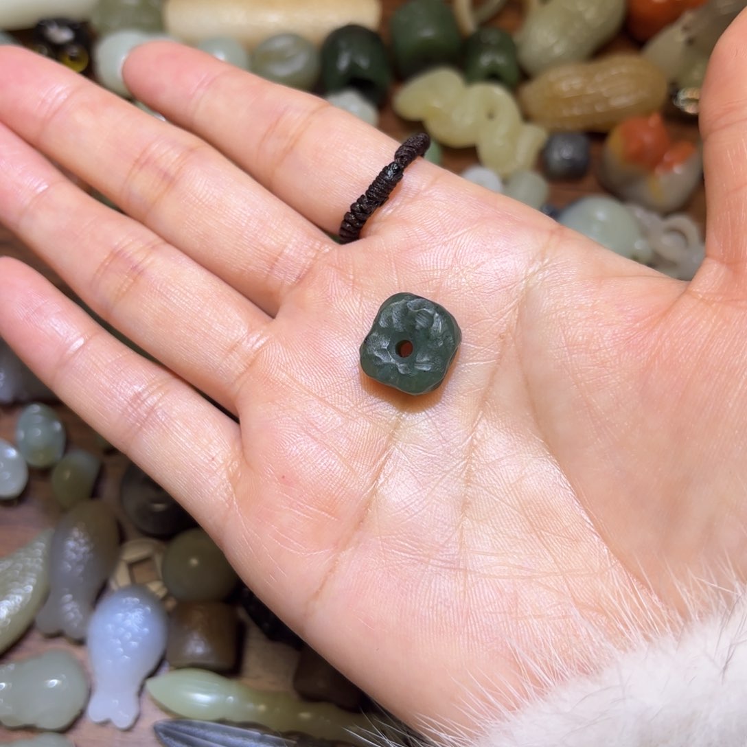 和田玉珠宝半成品未镶嵌我***丹