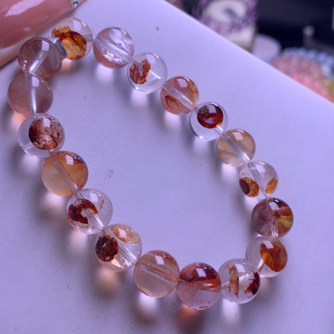 水晶未镶嵌手链糖纸胶花10m