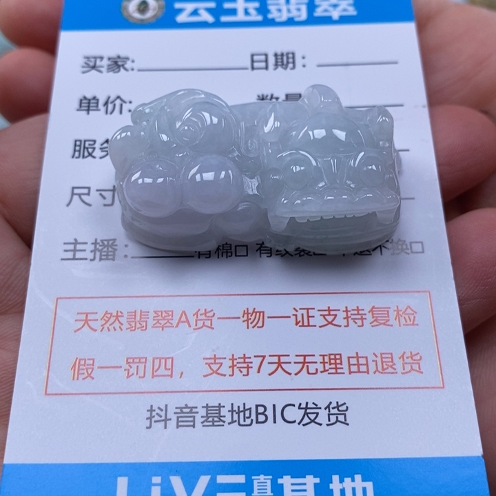 颈饰未镶嵌翡翠貔貅
