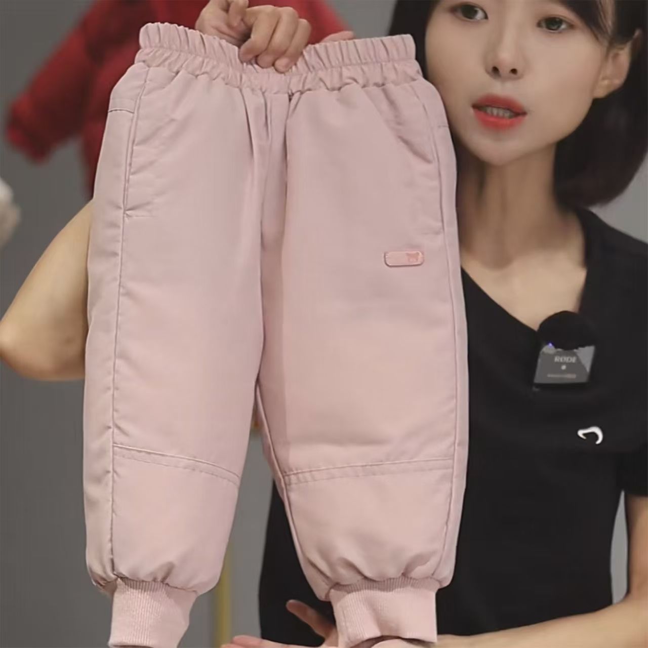 2025年冬季新款儿童男女童韩系时尚百搭裤宝宝保暖防寒裤子长裤潮