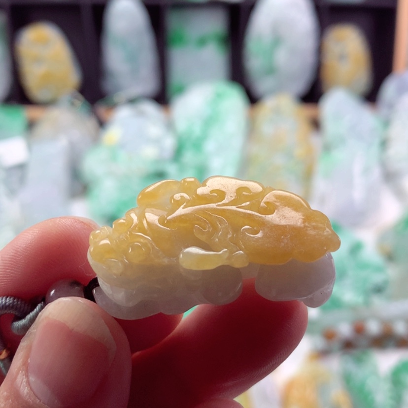 【闪购商品】翡翠吊坠(不含链)未镶嵌