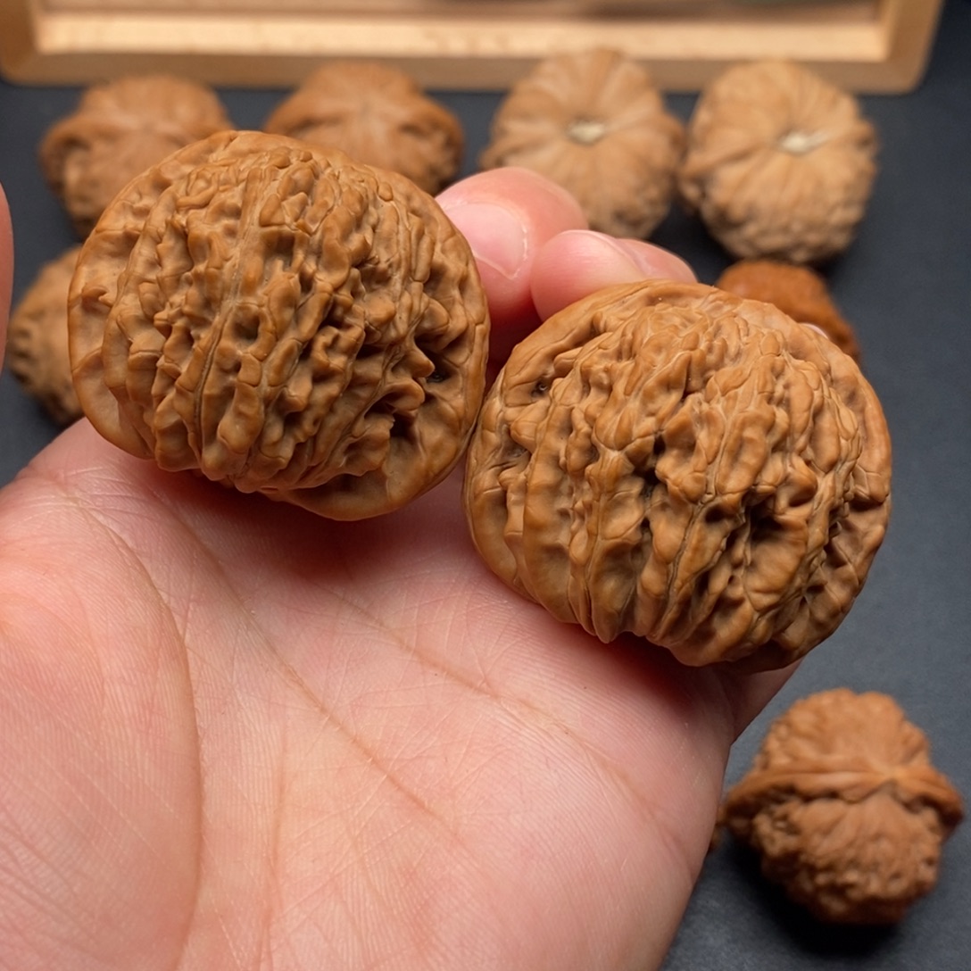 吊坠文玩核桃43四座楼