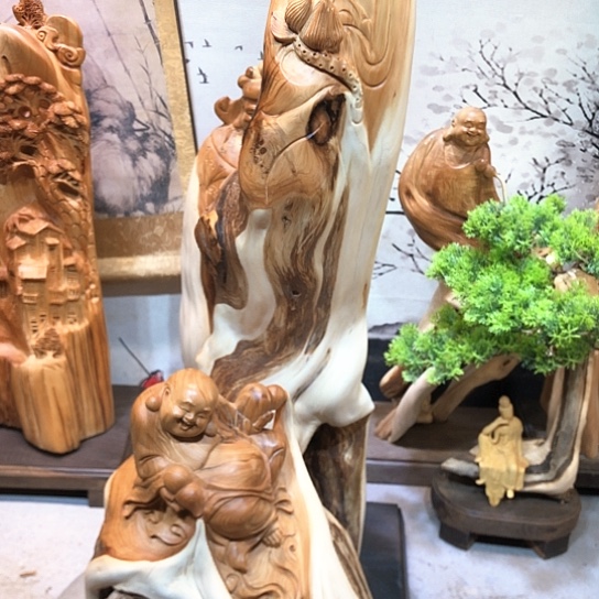 柏木（崖柏）太行崖柏米勒观音