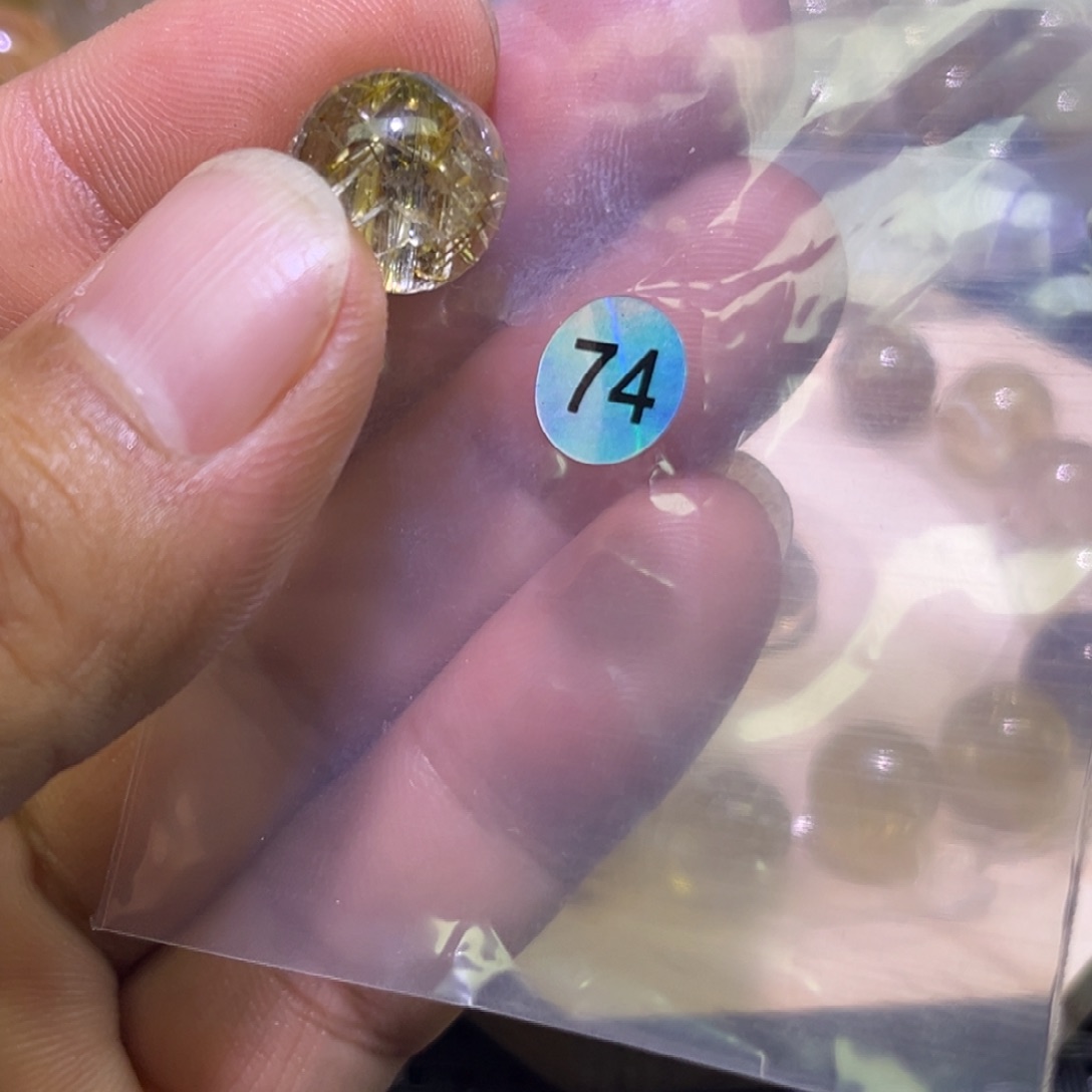 寂***冷水晶珠宝半成品未镶嵌