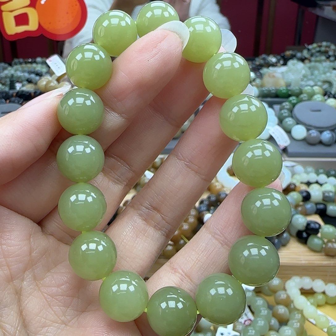 和田玉手链未镶嵌