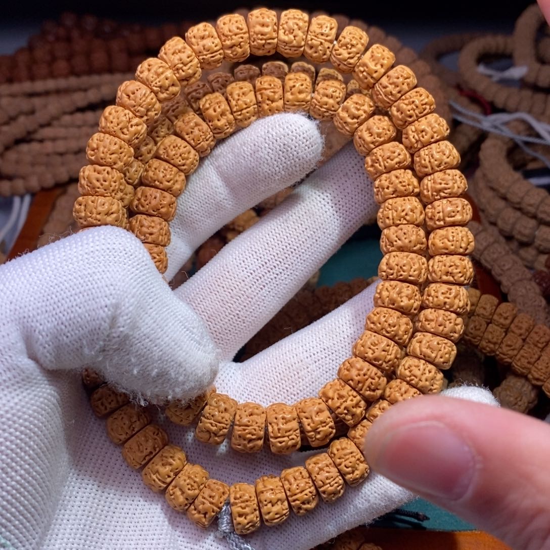 金刚菩提手串11薄切盘龙